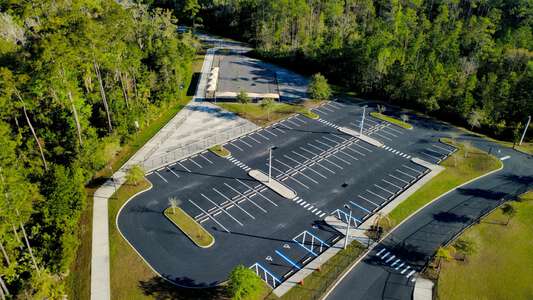 Palm Valley Academy Parking Lot - Back in Ponte Vedra 2