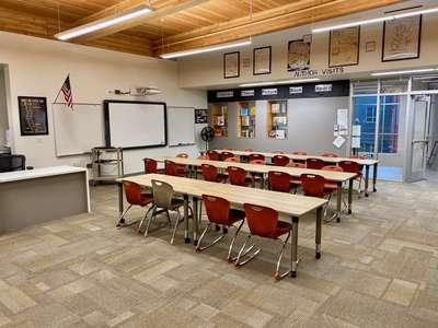 Black Diamond Elementary School Library in Black Diamond