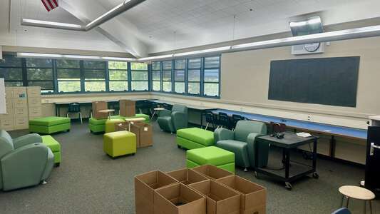 Turlock Junior High School Library in Turlock