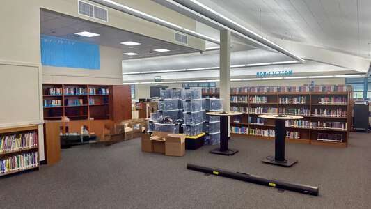 Turlock Junior High School Library in Turlock