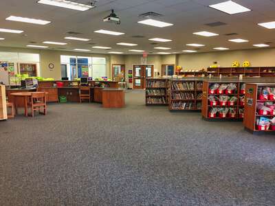 Almeda Elementary Library in Houston