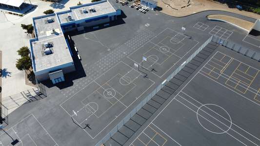 Vista Innovation and Design Academy School Tennis Court in Vista 2