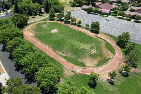 Sandra T. Medeiros Elementary School Track & Field in Turlock