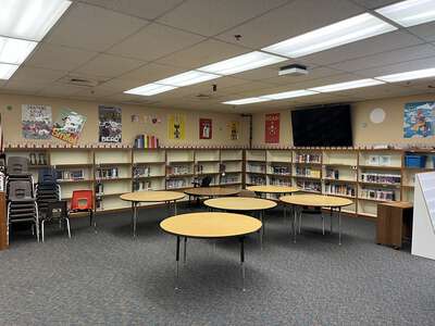 McMillan Elementary School Library in Boise