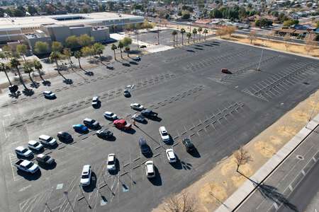 Chaparral High School Parking Lot - Baseball in Las Vegas