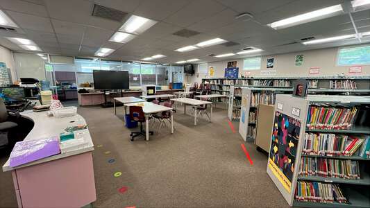Proctor Terrace Elementary School Library in Santa Rosa 3