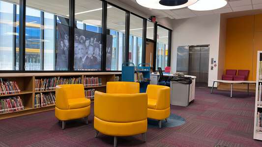 Murray-Massenburg Elementary School Media Center in Durham 2