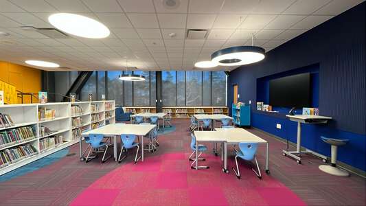 Murray-Massenburg Elementary School Media Center in Durham 3