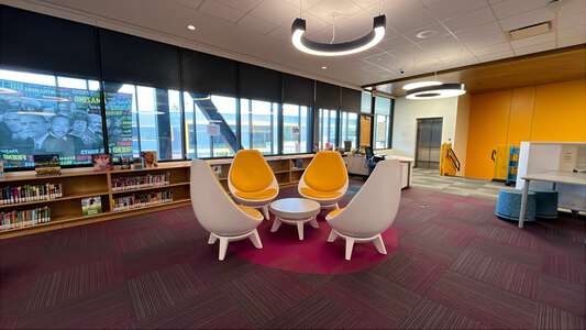 Murray-Massenburg Elementary School Media Center in Durham 4