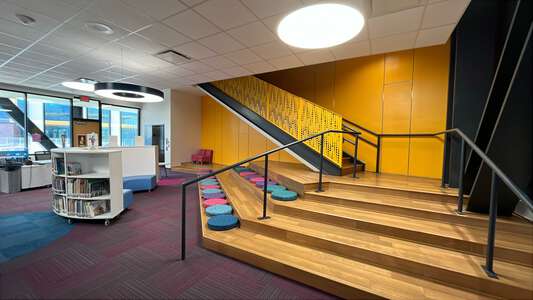 Murray-Massenburg Elementary School Media Center in Durham 5