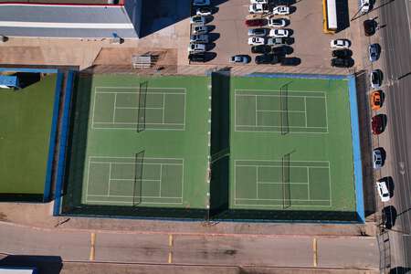 West Mesa High School Tennis Courts in Albuquerque