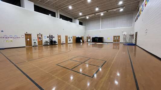 Cleveland Elementary School Gymnatorium in Clayton