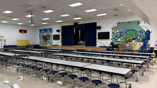 Christopher Farms Elementary Cafetorium in Virginia Beach