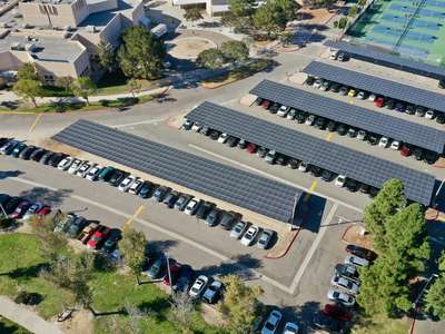 Eastlake High School Parking Lot A in Chula Vista