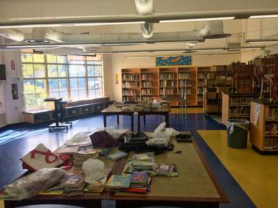 Montalvin K8 School Library in San Pablo