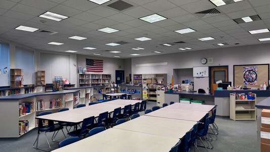 Roy Herburger Elementary School Library in Elk Grove