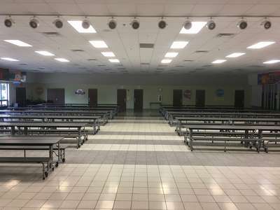 Cross Timbers Intermediate School Cafeteria in Arlington