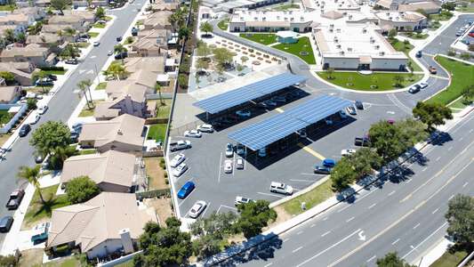 Vista Verde Middle School Parking Lot - Side in Moreno Valley 2