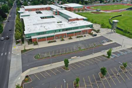 Shadle Park High School Parking Lot - Staff in Spokane