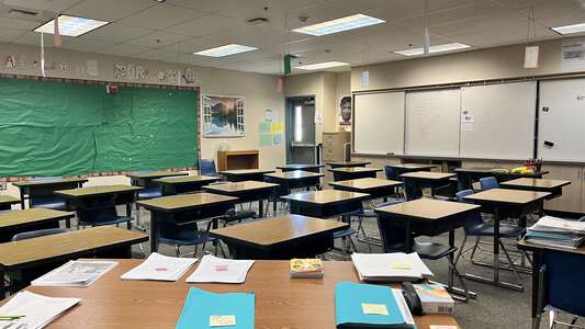 Cesar Chavez Middle School Classroom Standard in Union City