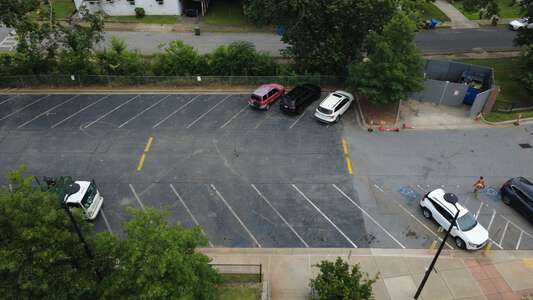Barack & Michelle Obama Academy Parking Lot - Side in Atlanta 2