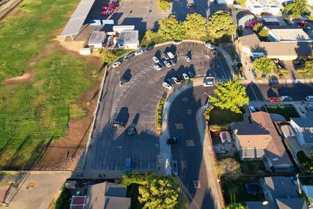 Emma C Smith Elementary School Parking Lot in Livermore