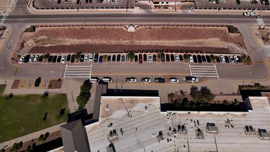 Mission Ridge Elementary School Parking Lot - Front in El Paso 2