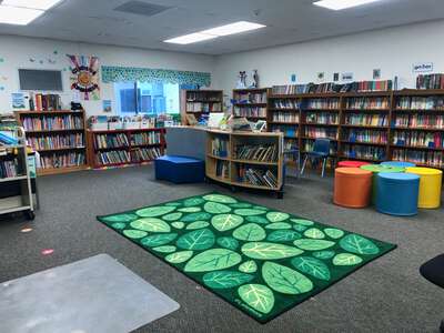 Stanley Elementary School Library in Garden Grove
