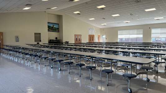 Cleveland Middle School Cafetorium in Garner