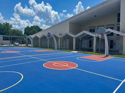 Jane S. Roberts K-8 Center Outdoor Basketball Courts in Miami