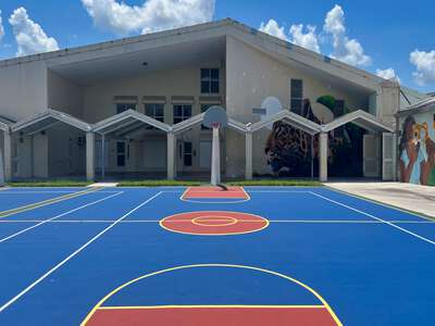 Jane S. Roberts K-8 Center Outdoor Basketball Courts in Miami