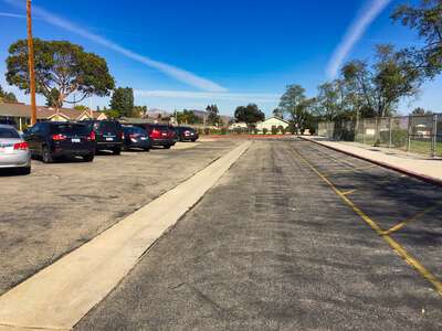 Junipero Serra Elementary School Parking Lot in Ventura