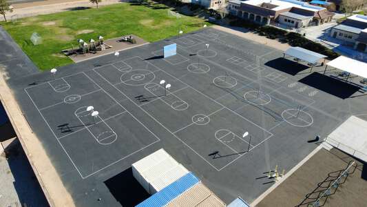 Rio Vista School of Applied Learning Outdoor Basketball Courts in Apple Valley 2
