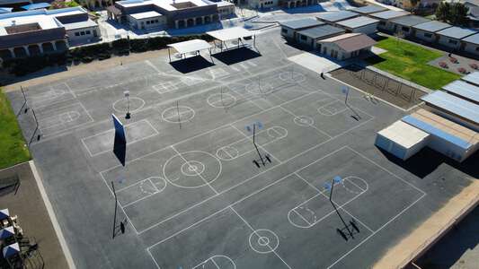 Rio Vista School of Applied Learning Outdoor Basketball Courts in Apple Valley 3
