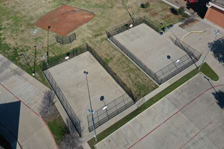 Florence Elementary School Outdoor Basketball Courts in Mesquite