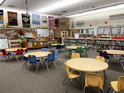 Taylor Elementary School Library in Palisade
