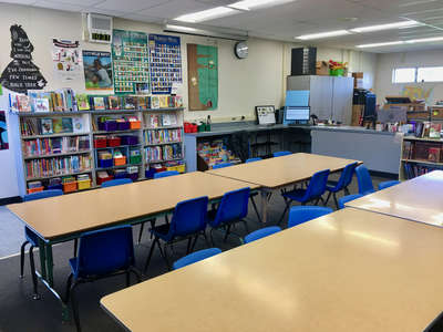 Mattos Elementary School (FUSD) Library in Fremont