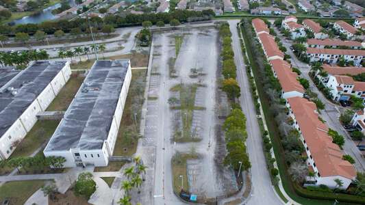 West Broward High School Parking Lot - Back in Pembroke Pines