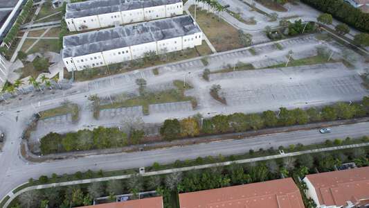 West Broward High School Parking Lot - Back in Pembroke Pines