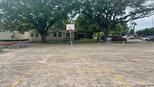 CSAL Charter Middle School Outdoor Basketball Courts in Baton Rouge