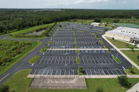 Cypress Creek High School Parking Lot - Front in Wesley Chapel