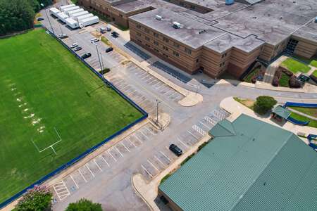 Peachtree Ridge High School Parking Lot - Practice Field in Suwanee