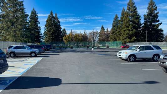 John Muir Elementary School Parking Lot - Side in Stockton