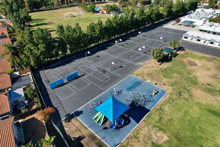 Paloma Elementary School Outdoor Basketball Courts in San Marcos