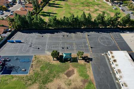 Paloma Elementary School Outdoor Basketball Courts in San Marcos