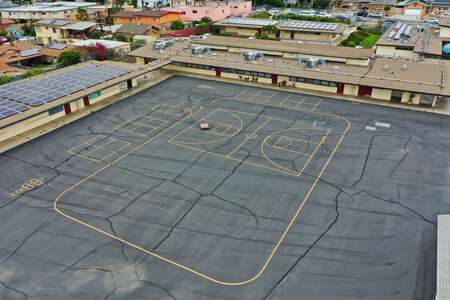 Marshall Elementary School Outdoor Blacktop in San Diego