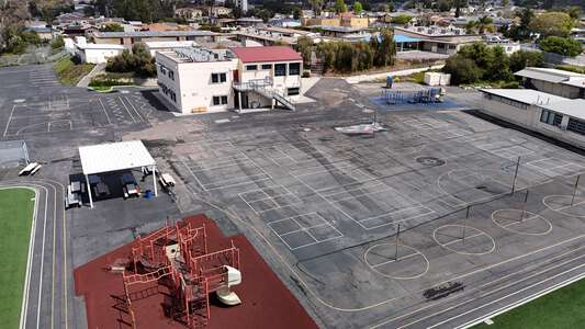 Marshall Elementary School Outdoor Blacktop in San Diego