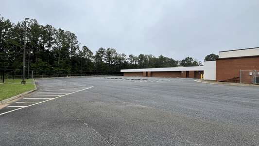 Brookwood Elementary School Parking Lot - Rear in Snellville