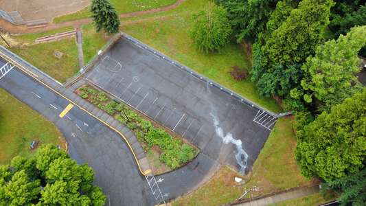 West Tualatin View Elementary School Parking Lot - Front in Portland