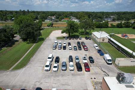 Worsham Elementary School Parking Lot - Side in Houston
